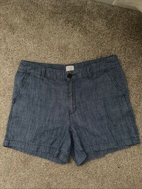 A New Day blue Jean style shorts 100% cotton Size 4